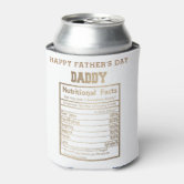 daddy nutritional facts father's day can cooler