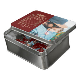 Daddy Nutritional Facts Father's Day Jigsaw Puzzle