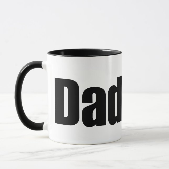 Daddy-O Hipster Dad Mug (Left)