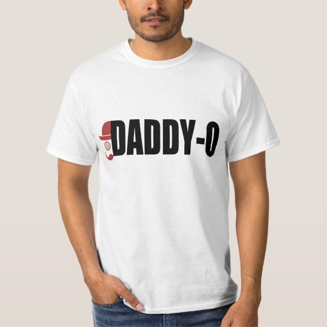 Daddy-O Hipster Dad T-Shirt (Front)