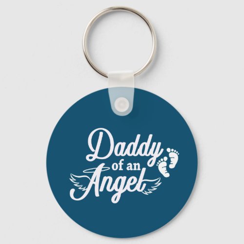 Daddy of an Angel Keychain