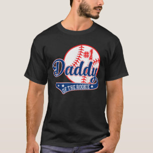 Daddy of Rookie 1st Birthday Baseball Theme Matchi T-Shirt