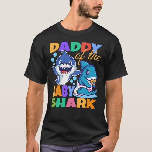 Daddy  Of The Baby Shark T_Shirt