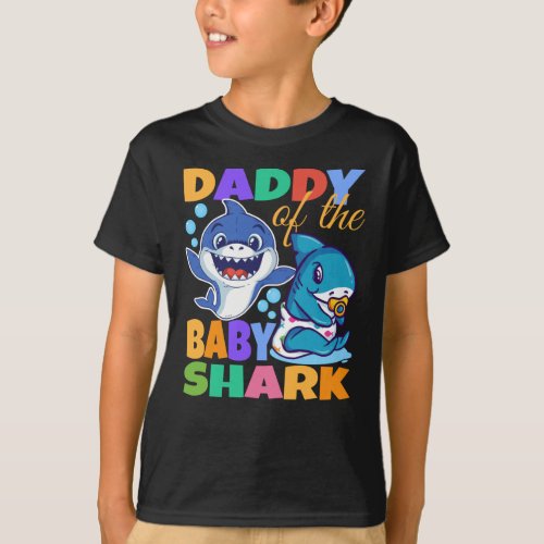 Daddy  Of The Baby Shark T_Shirt