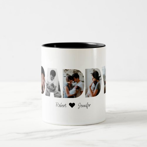 Daddy Photo Collage Mug for Fathers day