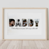 DAD WILL YOU EVER KNOW poem Poster