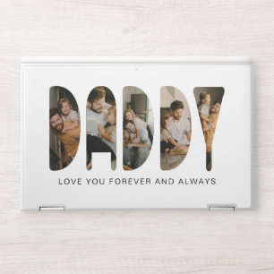 DADDY Photo Letters HP Laptop Skin