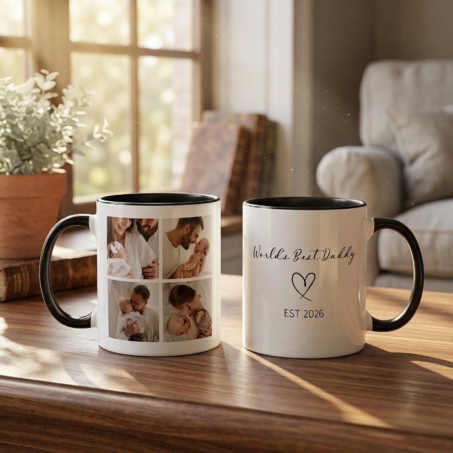 Daddy Photo Mug Worlds Best Daddy Gift (Creator Uploaded)
