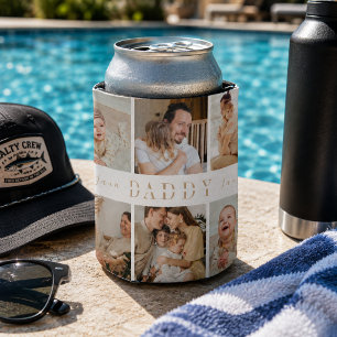 DADDY Photos Personalized Can Cooler Gift