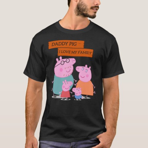 Daddy Pig Ix27m an Expert Funny and Cute Light T_Shirt