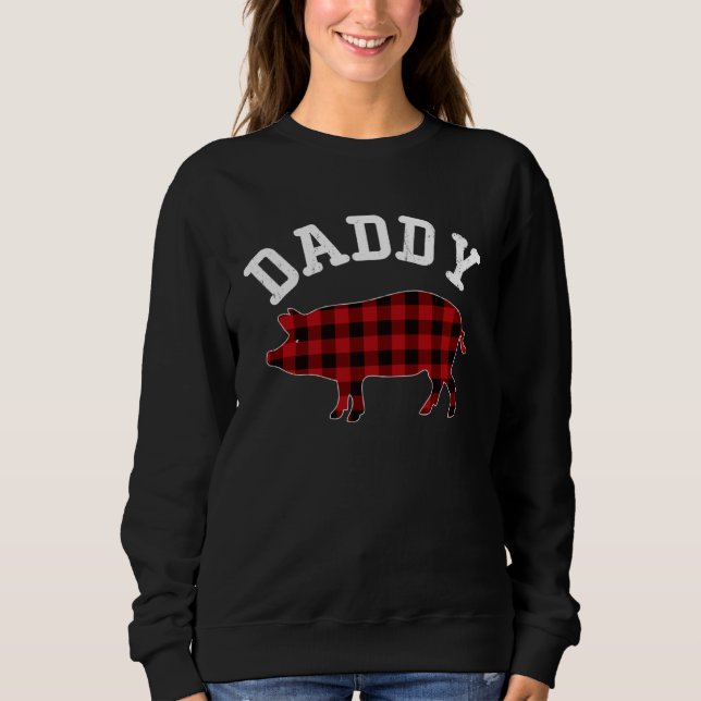 Daddy Pig  Matching Family Pig Sweatshirt (Front)