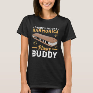 Daddy s Future Harmonica Player Harmonica Mouth Or T-Shirt