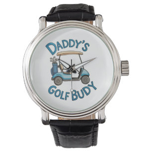 Daddy’s Golf Buddy Golfing Father’s Day Dad Watch