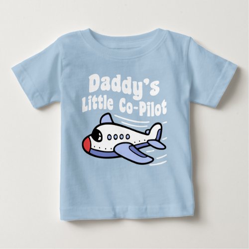 Daddys Little Co_Pilot Baby T_Shirt
