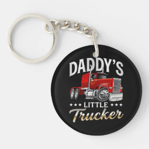 Daddy’s Little Trucker Keychain