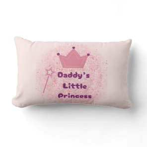 Daddy’s Princess Throw Pillow