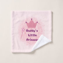 Daddy’s Princess Wash Cloth 