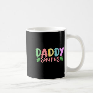 Daddy Saurus Kids Dinosaur Birthday Party Family M Coffee Mug