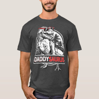 Daddy Saurus T re Dinosaur Men Father's Day Family T-Shirt
