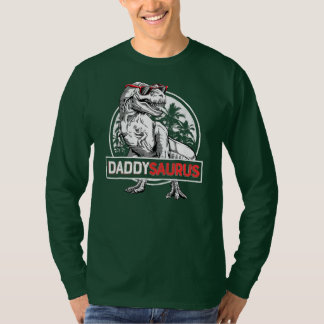Daddy Saurus T Rex Dinosaur Men Father's Day T-Shirt