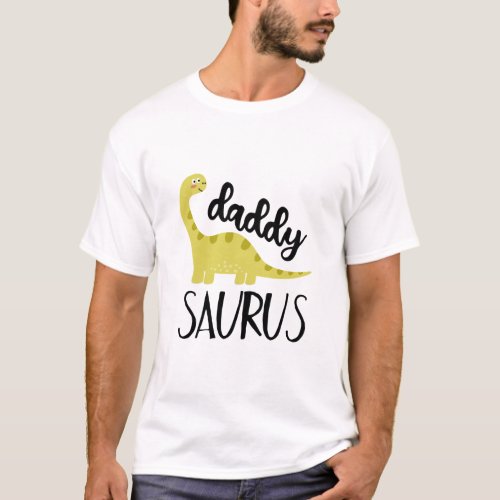 Daddy Saurus  T_Shirt