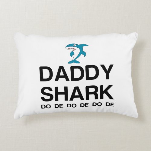 DADDY SHARK ACCENT PILLOW