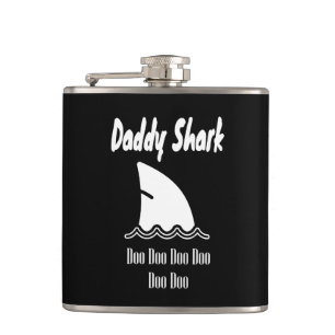 Daddy Shark Doo Doo Trendy Cute Song Flask