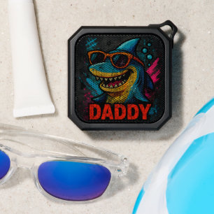 Daddy Shark Father's Day Gifts Bluetooth Speaker