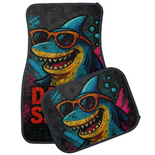 Daddy Shark Father's Day Gifts Car Floor Mat