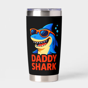 Daddy Shark Father's Day Gifts Insulated Tumbler