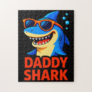 Daddy Shark Father's Day Gifts Jigsaw Puzzle
