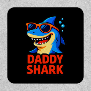 Daddy Shark Father's Day Gifts Patch