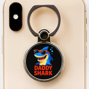 Daddy Shark Father's Day Gifts Phone Ring Stand
