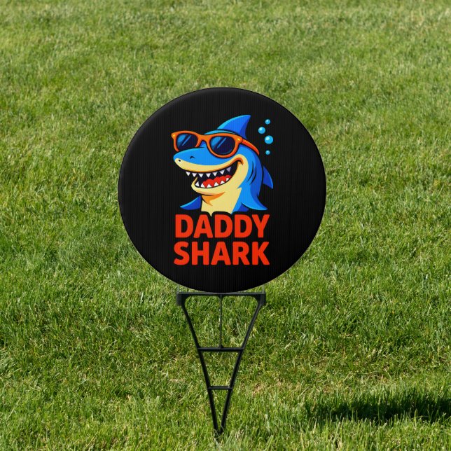 Daddy Shark Father's Day Gifts Sign (Insitu)