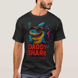 Daddy Shark Father's Day Gifts T-Shirt
