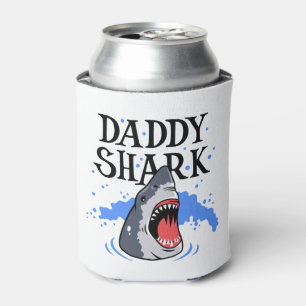 Daddy Shark - Great White Can Cooler