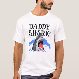 Daddy Shark - Great White T-Shirt