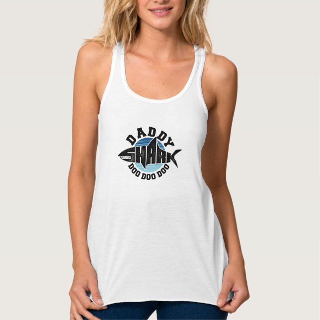 Daddy Shark Tank Top (Front)