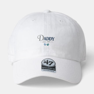 Daddy Since 2026 New Dad Fathers Day Gift 47 Brand Hat
