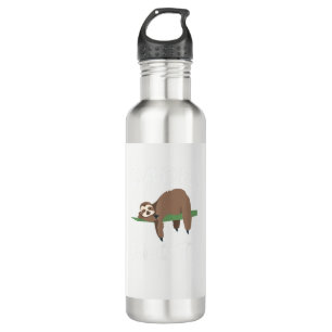 Daddy Sloth Matching Family Funny Sleeping sloths  Stainless Steel Water Bottle