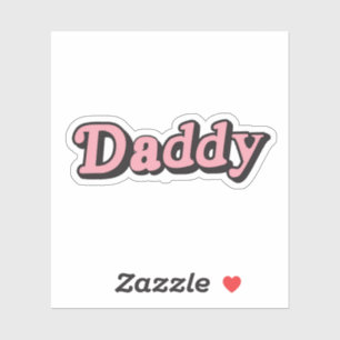 Daddy Sticker