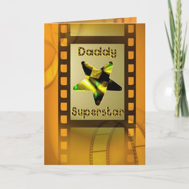 Daddy Superstar Card (Front)