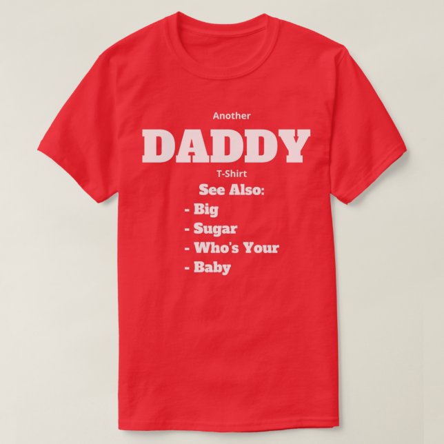 Daddy T-Shirt (Design Front)