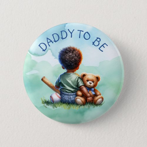 Daddy to be  Baby Shower  Button