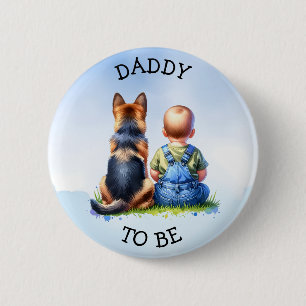 Daddy to be   Baby Shower Button