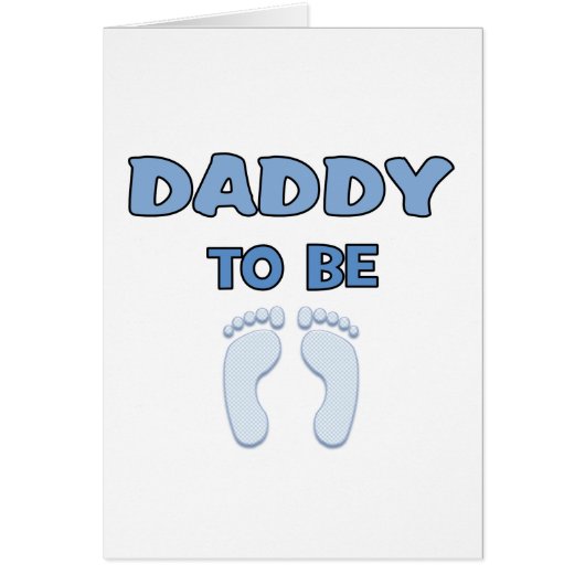 DADDY TO BE CARDS (Front)