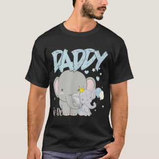 Daddy To Be Cute Elephant Baby Shower Pregnancy S T-Shirt