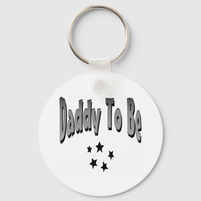 Daddy To Be Keychain (Front)