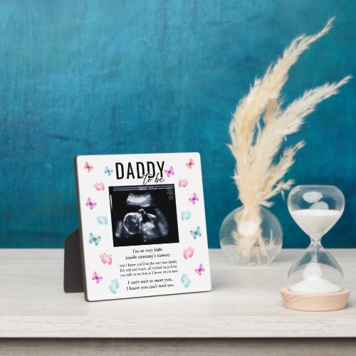 Daddy to Be Sign Gifts from Bump for Dad Father Plaque