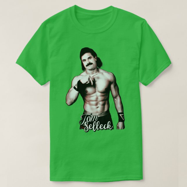Daddy Tom Selleck T-Shirt (Design Front)